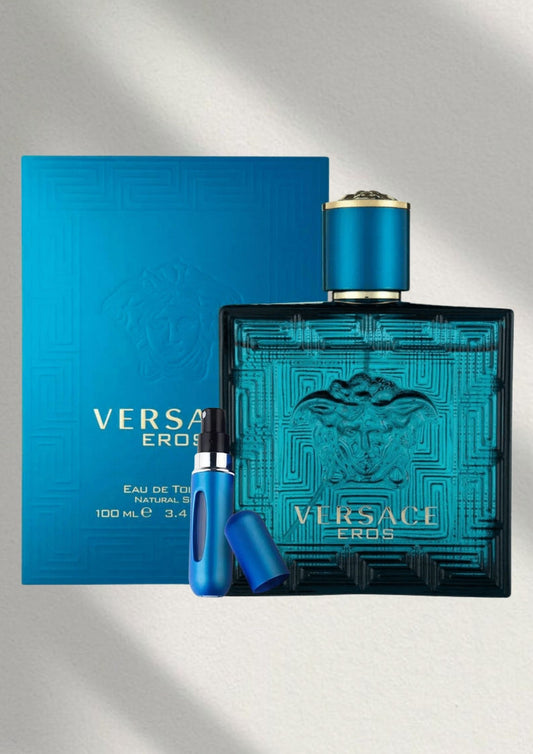 Eros Versace + perfumero de bolsillo